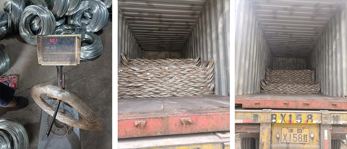 Carregando fotos de arame de encadernação GI para o mercado do Médio Oriente