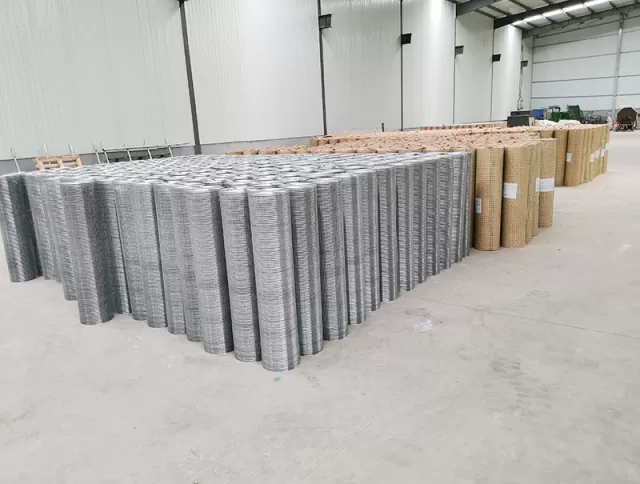 Rolo de malha soldada galvanizada