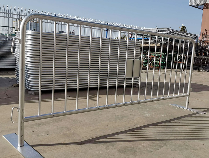 Barreira de controlo de multidões, cerca de multidões, cerca de barricada de metal