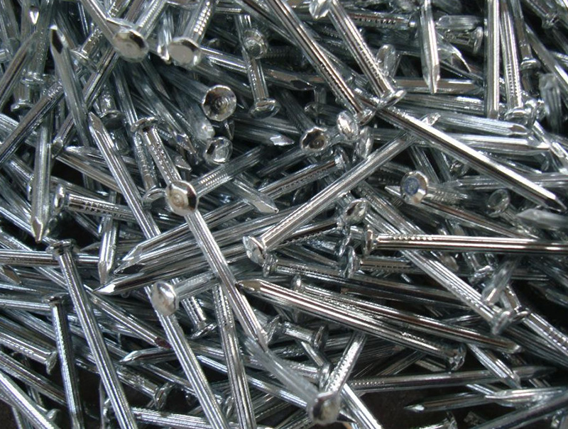 Pregos de aço para betão