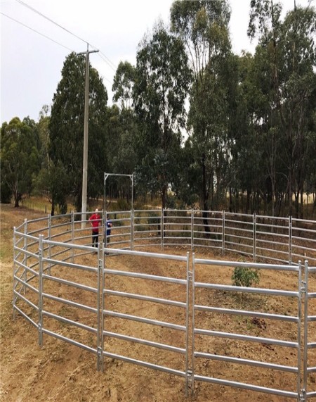 Cerca galvanizada para curral de gado para cavalos, bovinos e ovinos