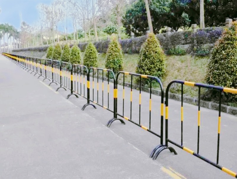 Barreira de controlo de multidões, cerca de multidões, cerca de barricada de metal